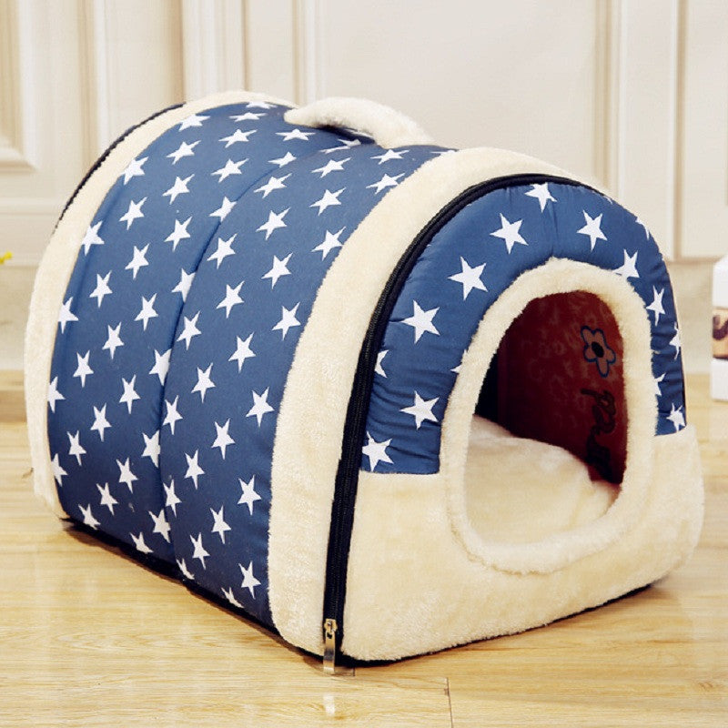 Multifuctional Dog House Nest With Mat Foldable Pet Dog Bed Cat Bed House For Small Medium Dogs Travel Pet Bed Bag Product-Dollar Bargains Online Shopping Australia