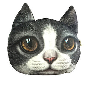Lovely 3D Cat Car Headrest Head auto Pillow Inside Seat Neck Rest car seat Creative Car Neck Pillow Soft Auto Head Headrest-Dollar Bargains Online Shopping Australia