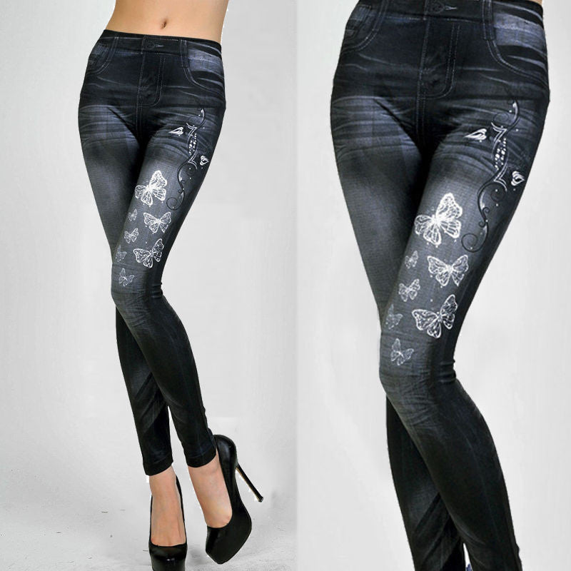 NEW Sexy Women Jean Skinny Jeggings Stretchy Slim Leggings Fashion Skinny Pants-Dollar Bargains Online Shopping Australia