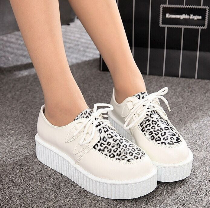 Creepers Shoes Woman plus size 35-41 platform Women Flats Shoes-Dollar Bargains Online Shopping Australia