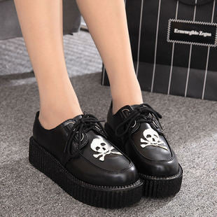 Creepers Shoes Woman plus size 35-41 platform Women Flats Shoes-Dollar Bargains Online Shopping Australia