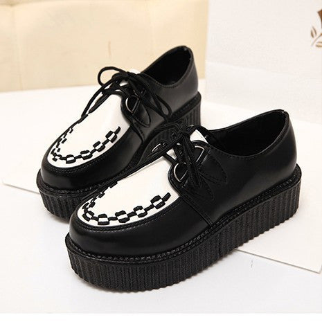 Creepers Shoes Woman plus size 35-41 platform Women Flats Shoes-Dollar Bargains Online Shopping Australia