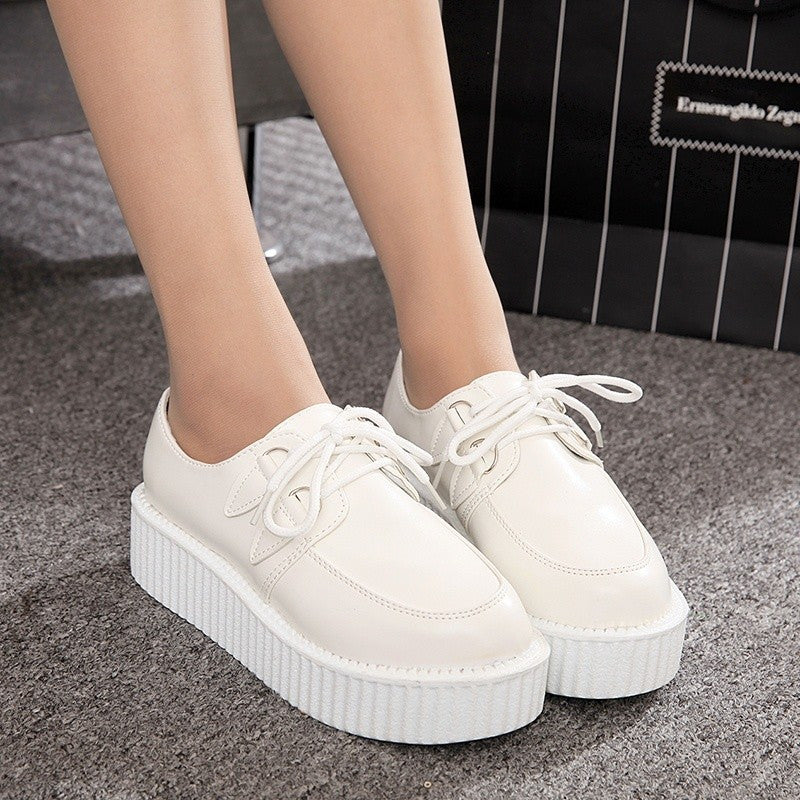 Creepers Shoes Woman plus size 35-41 platform Women Flats Shoes-Dollar Bargains Online Shopping Australia