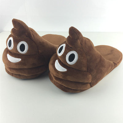 Indoor Warm Emoji Slippers Winter Cotton Plush Slipper Emoji Shoes Smiley Emoticon Winter Soft Size-Dollar Bargains Online Shopping Australia