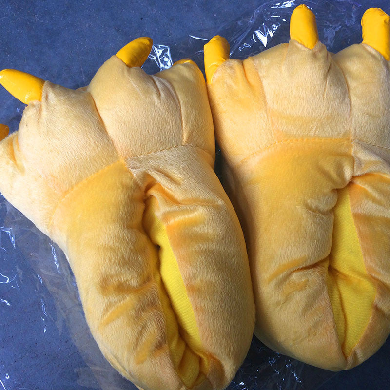 Paw Slippers Funny Animal Slippers for men and women Winter Monster Claw Plush Home slipper soft indoor floor shoes pantufa-Dollar Bargains Online Shopping Australia
