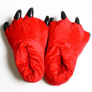 Paw Slippers Funny Animal Slippers for men and women Winter Monster Claw Plush Home slipper soft indoor floor shoes pantufa-Dollar Bargains Online Shopping Australia