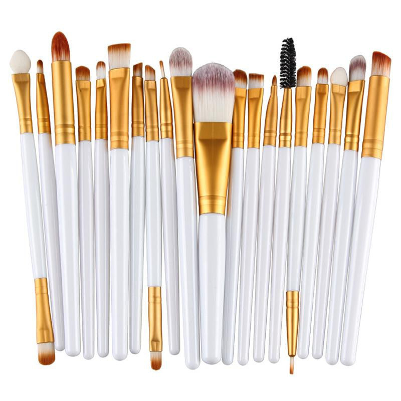 20pcs Eye Makeup Brushes Set Eyeshadow Blending Brush Powder Foundation Eyeshadading Eyebrow Lip Eyeliner Brush Cosmetic Tool-Dollar Bargains Online Shopping Australia