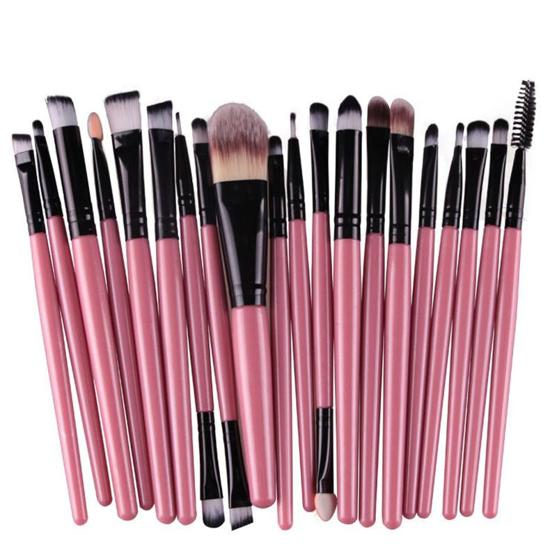 20pcs Eye Makeup Brushes Set Eyeshadow Blending Brush Powder Foundation Eyeshadading Eyebrow Lip Eyeliner Brush Cosmetic Tool-Dollar Bargains Online Shopping Australia