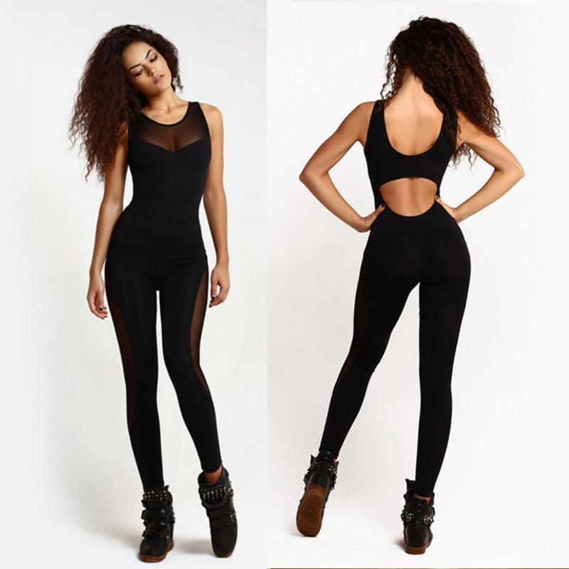 Summer gym fitness clothing suit for women Running tight jumpsuits sports yoga sets AA-Dollar Bargains Online Shopping Australia