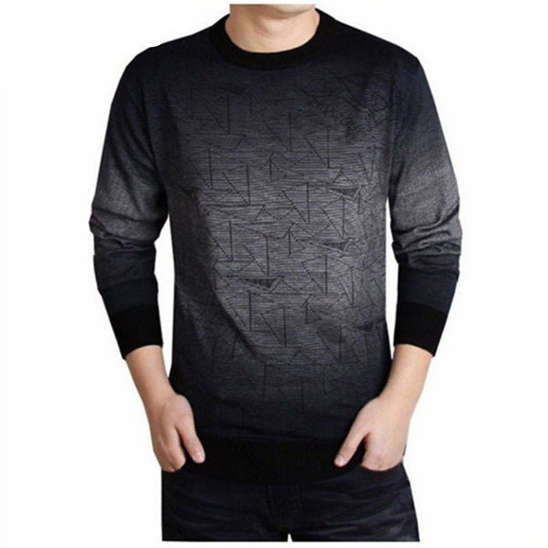 Cashmere Sweater Men Brand Clothing Mens Sweaters Fashion Print Hang Pye Casual Shirt Wool Pullover Men Pull O-Neck Dress T-Dollar Bargains Online Shopping Australia