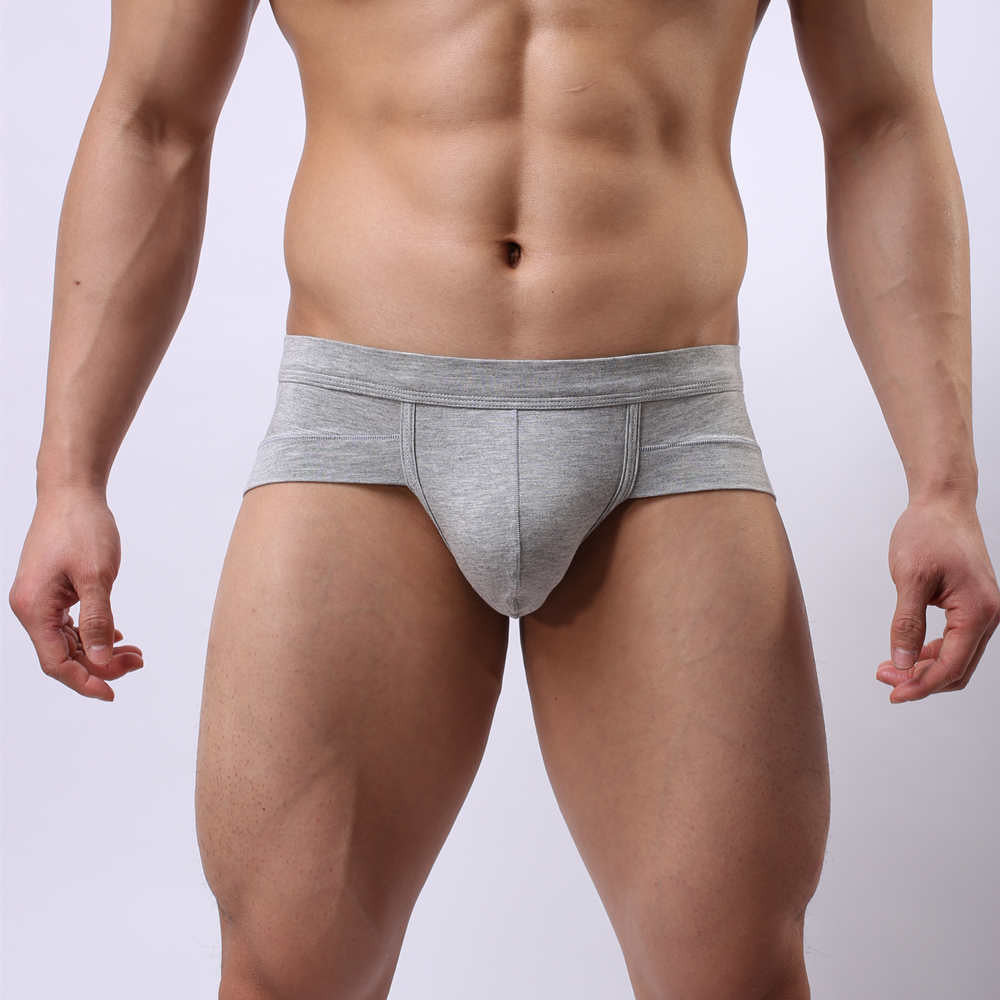 Sexy fashion brand Modal U convex men's underwear briefs male modal male panties briefs u plus size-Dollar Bargains Online Shopping Australia