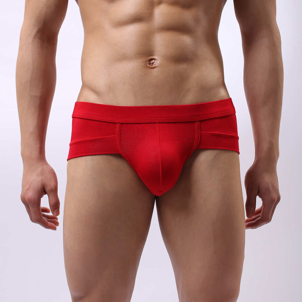 Sexy fashion brand Modal U convex men's underwear briefs male modal male panties briefs u plus size-Dollar Bargains Online Shopping Australia