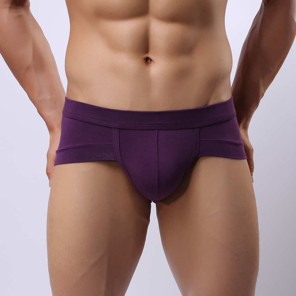 Sexy fashion brand Modal U convex men's underwear briefs male modal male panties briefs u plus size-Dollar Bargains Online Shopping Australia