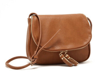 Tassel Women Bag Leather Handbags Cross Body Shoulder Bags Fashion Messenger Bag Women Handbag Bolsas Femininas-Dollar Bargains Online Shopping Australia