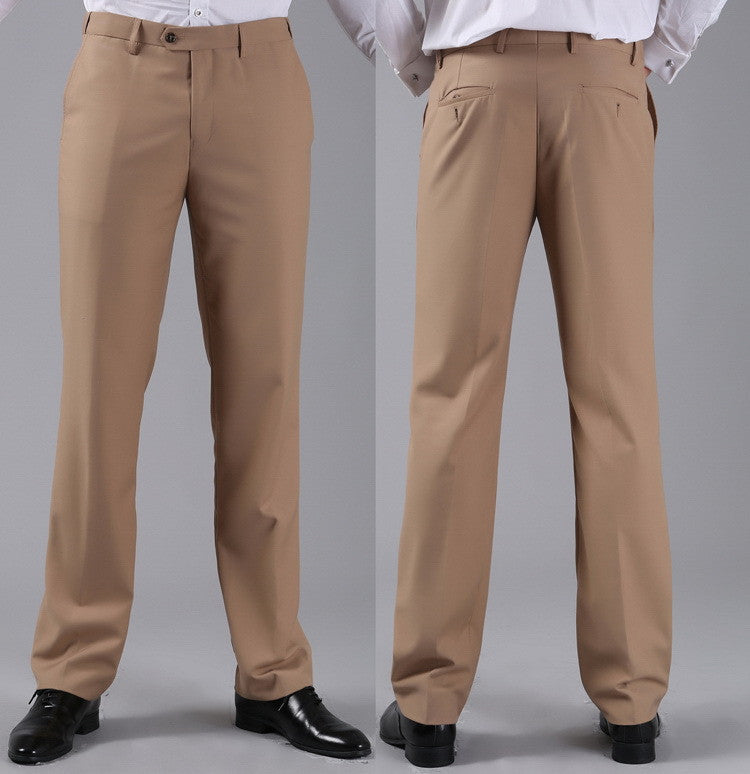 Formal Wedding Men Suit Pants Fashion Slim Fit Casual Brand Business Blazer Straight Dress Trousers H0284-Dollar Bargains Online Shopping Australia