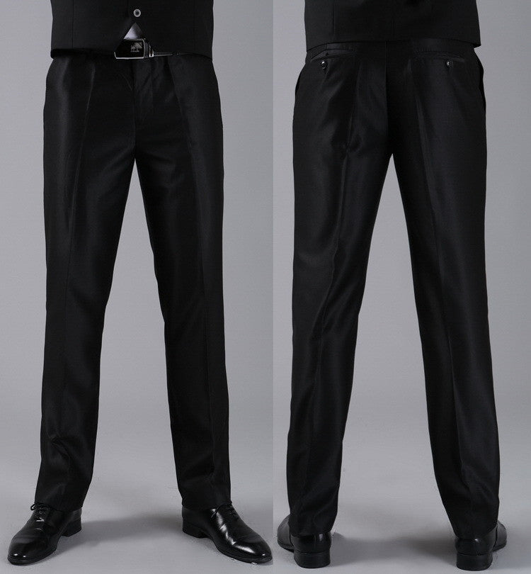 Formal Wedding Men Suit Pants Fashion Slim Fit Casual Brand Business Blazer Straight Dress Trousers H0284-Dollar Bargains Online Shopping Australia