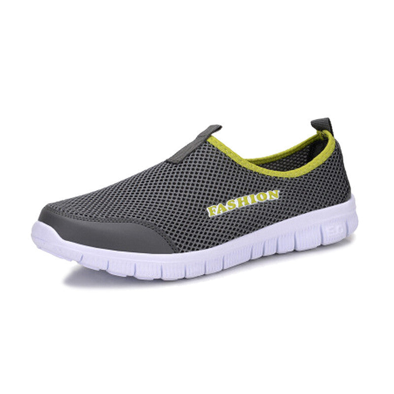 Summer Style Men Shoes Male Casual Slip On Network Shoe Man Breathable Mesh Shoes Men Loafers Size Plus XMR199-Dollar Bargains Online Shopping Australia