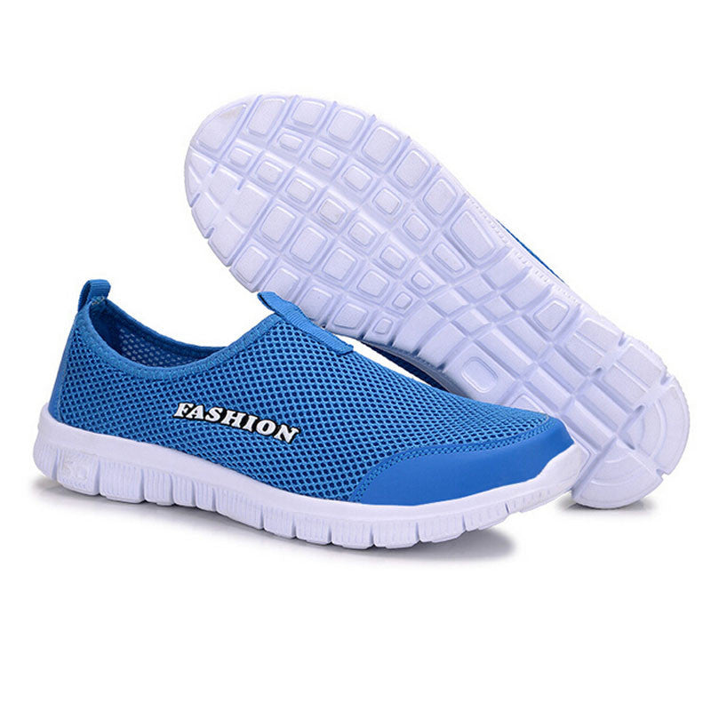 Summer Style Men Shoes Male Casual Slip On Network Shoe Man Breathable Mesh Shoes Men Loafers Size Plus XMR199-Dollar Bargains Online Shopping Australia