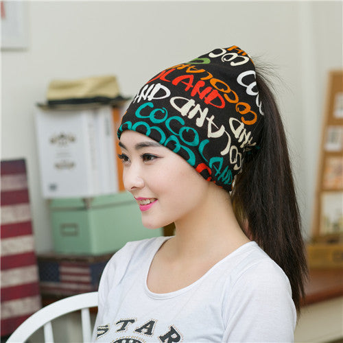 arrival 2 Use Cap Knitted Scarf & Winter Hats for Women Letter Beanies Women Hip-hot Skullies girls Gorros women Beanies-Dollar Bargains Online Shopping Australia