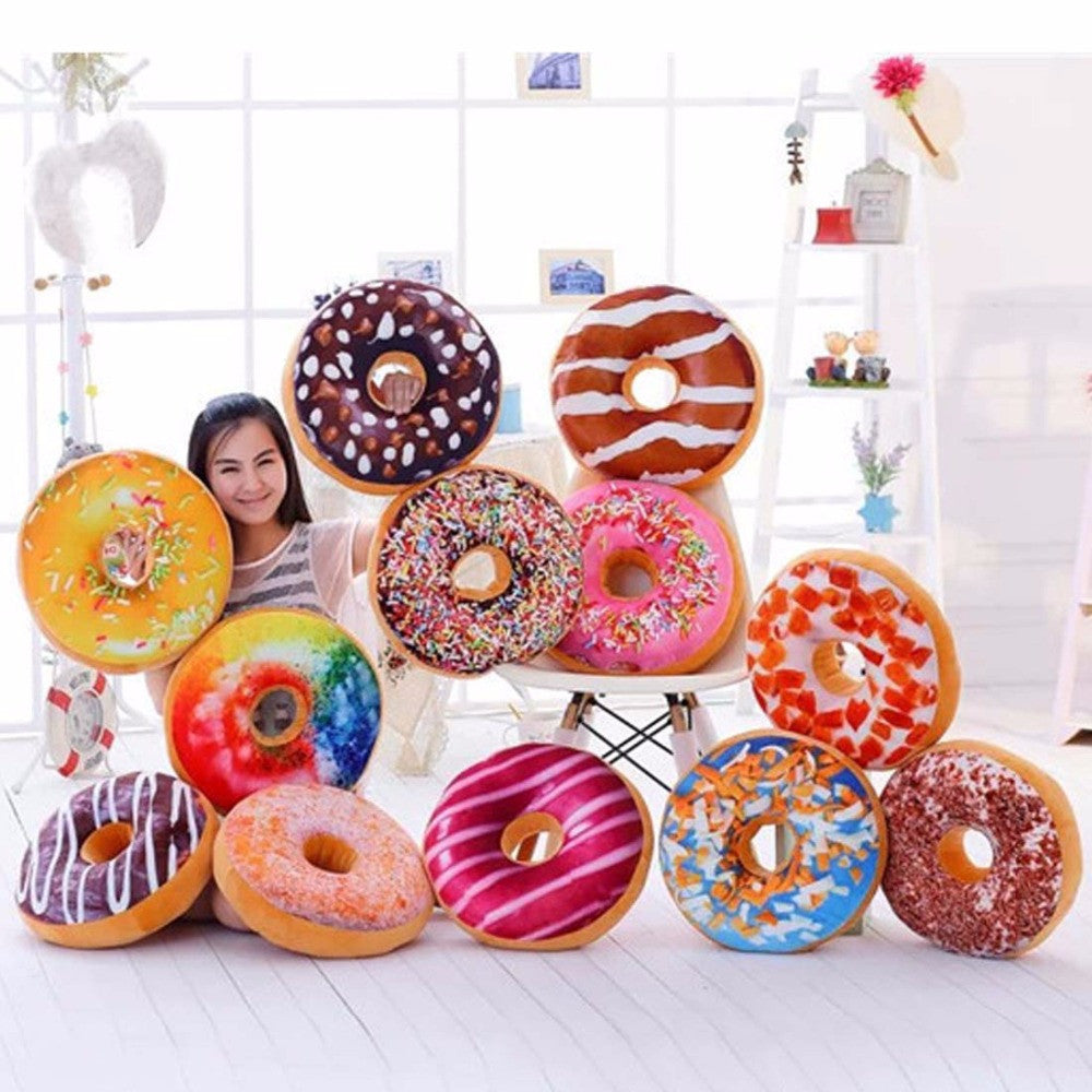 Funny Cartoon Sweet chocolates Donuts Sofa and chair back Cushion Car Mats Student pillow Toy-Dollar Bargains Online Shopping Australia