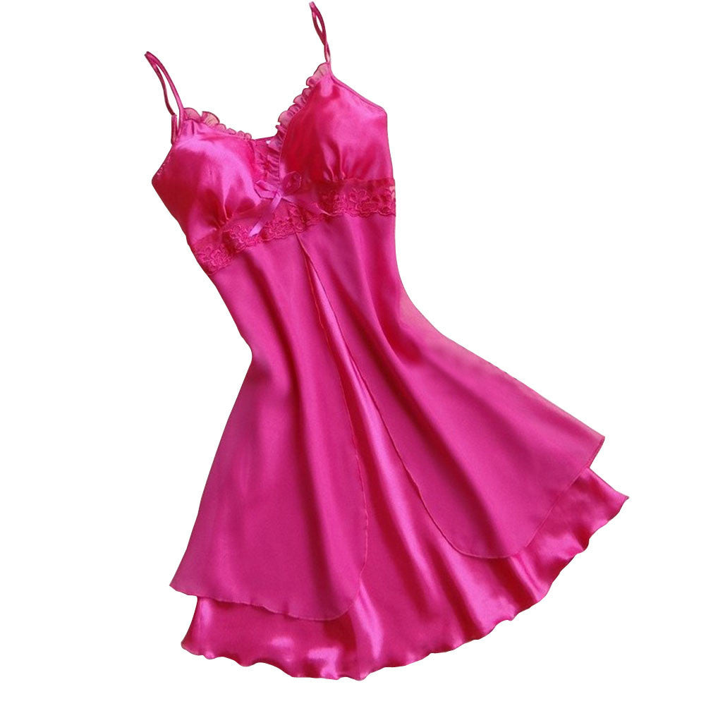 fashion women Lingerie Nightgown casual ladies sleepwear nightdress camisola vestidos femininos nightie-Dollar Bargains Online Shopping Australia
