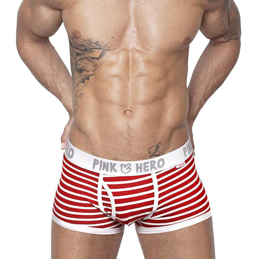 Comfortable Panties Men Male Underwear Men's Boxer Underwear Sexy Striped Cotton Man Underwear Boxer Fringe Underpants-Dollar Bargains Online Shopping Australia