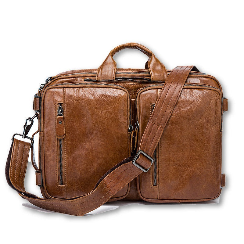 100% Genuine leather men messenger bags business bag laptop men bags men's briefcase tote shoulder laptop men's travel bag 432-Dollar Bargains Online Shopping Australia
