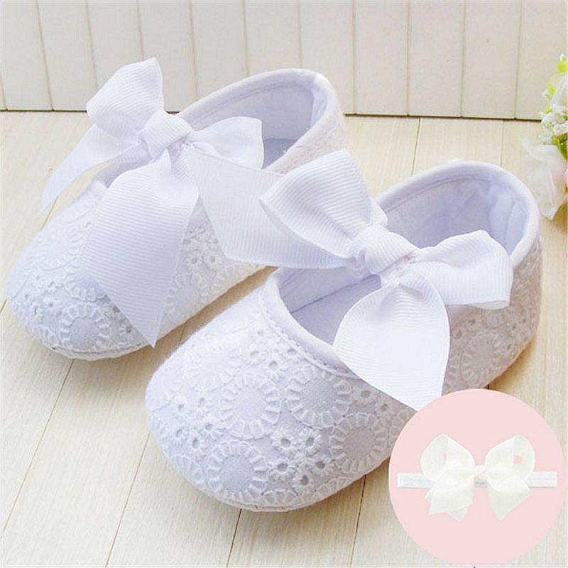 Spring Soft Sole Girl Baby Shoes Cotton First Walkers Fashion Baby Girl Shoes Butterfly-knot First Sole Kids Shoes-Dollar Bargains Online Shopping Australia