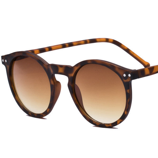 Brand Designer Ellipse Shape Multiple Color Reflective Sunglasses Women Vintage Keyhole Mirror Glasses oculos feminino MA019-Dollar Bargains Online Shopping Australia