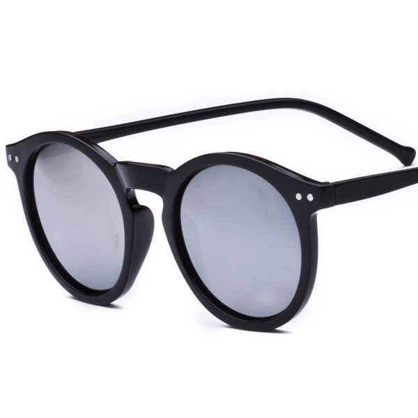 Brand Designer Ellipse Shape Multiple Color Reflective Sunglasses Women Vintage Keyhole Mirror Glasses oculos feminino MA019-Dollar Bargains Online Shopping Australia