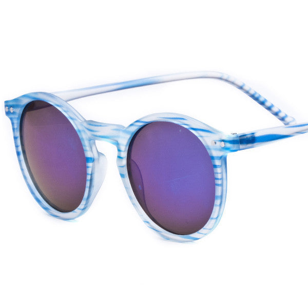 Brand Designer Ellipse Shape Multiple Color Reflective Sunglasses Women Vintage Keyhole Mirror Glasses oculos feminino MA019-Dollar Bargains Online Shopping Australia