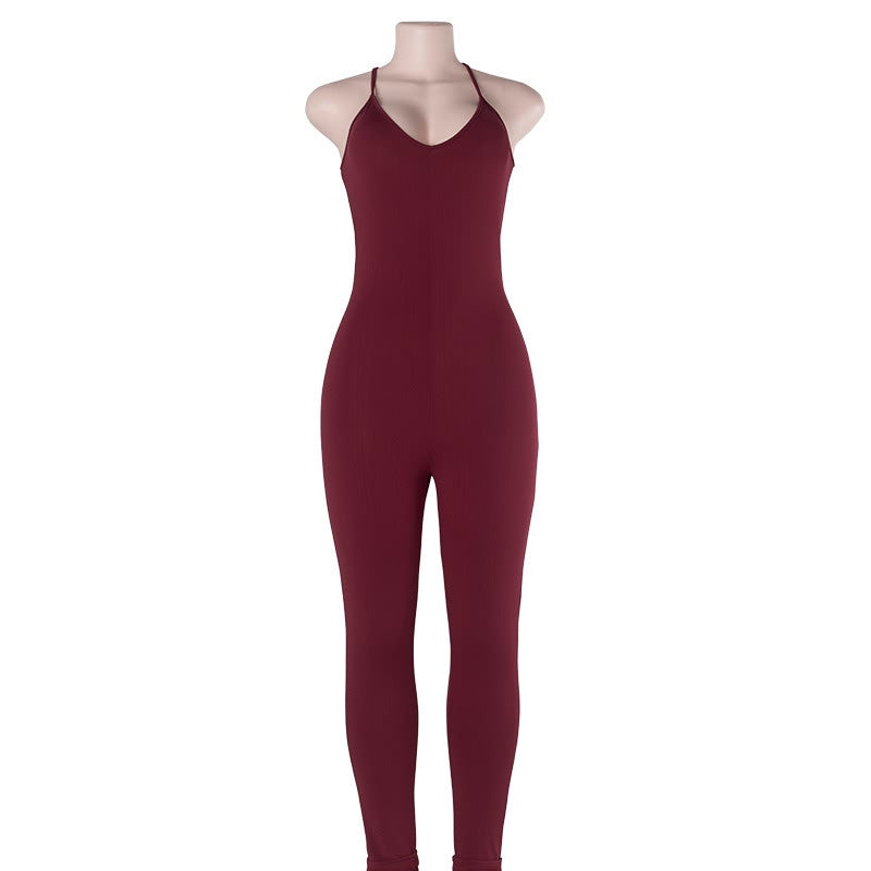 Summer Regular Casual Fashion V-Neck Sexy Rompers Womens Jumpsuit for Women 6 Colors Jumpsuit 7160-Dollar Bargains Online Shopping Australia