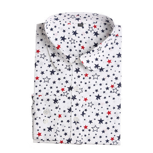 Dioufond Floral Long Sleeve Vintage Blouse Cherry Turn Down Collar Shirt Blusas Feminino Ladies Blouses Womens Tops Fashion-Dollar Bargains Online Shopping Australia