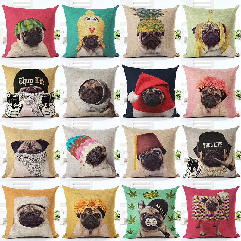 Animal cushion cover Dog for children Decorative Cushion Covers for Sofa Throw Pillow Car Chair Home Decor Pillow Case almofadas-Dollar Bargains Online Shopping Australia