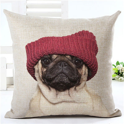 Animal cushion cover Dog for children Decorative Cushion Covers for Sofa Throw Pillow Car Chair Home Decor Pillow Case almofadas-Dollar Bargains Online Shopping Australia