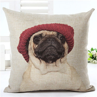 Animal cushion cover Dog for children Decorative Cushion Covers for Sofa Throw Pillow Car Chair Home Decor Pillow Case almofadas-Dollar Bargains Online Shopping Australia