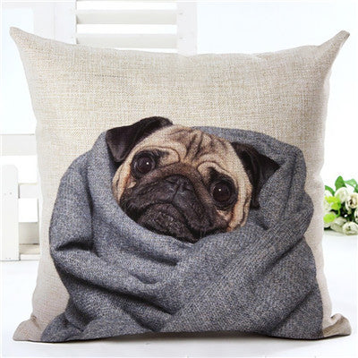 Animal cushion cover Dog for children Decorative Cushion Covers for Sofa Throw Pillow Car Chair Home Decor Pillow Case almofadas-Dollar Bargains Online Shopping Australia