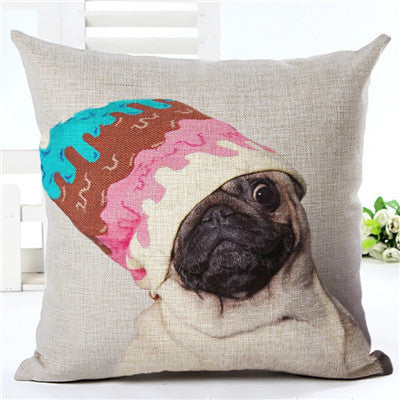 Animal cushion cover Dog for children Decorative Cushion Covers for Sofa Throw Pillow Car Chair Home Decor Pillow Case almofadas-Dollar Bargains Online Shopping Australia