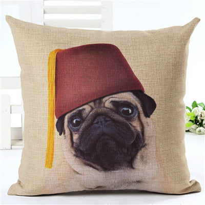 Animal cushion cover Dog for children Decorative Cushion Covers for Sofa Throw Pillow Car Chair Home Decor Pillow Case almofadas-Dollar Bargains Online Shopping Australia