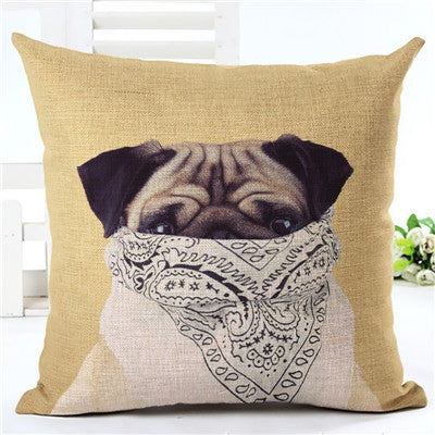 Animal cushion cover Dog for children Decorative Cushion Covers for Sofa Throw Pillow Car Chair Home Decor Pillow Case almofadas-Dollar Bargains Online Shopping Australia