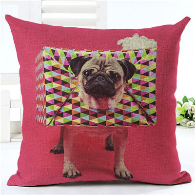 Animal cushion cover Dog for children Decorative Cushion Covers for Sofa Throw Pillow Car Chair Home Decor Pillow Case almofadas-Dollar Bargains Online Shopping Australia