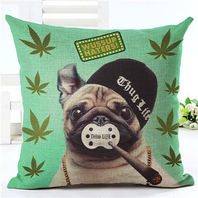 Animal cushion cover Dog for children Decorative Cushion Covers for Sofa Throw Pillow Car Chair Home Decor Pillow Case almofadas-Dollar Bargains Online Shopping Australia