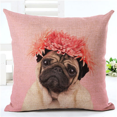 Animal cushion cover Dog for children Decorative Cushion Covers for Sofa Throw Pillow Car Chair Home Decor Pillow Case almofadas-Dollar Bargains Online Shopping Australia