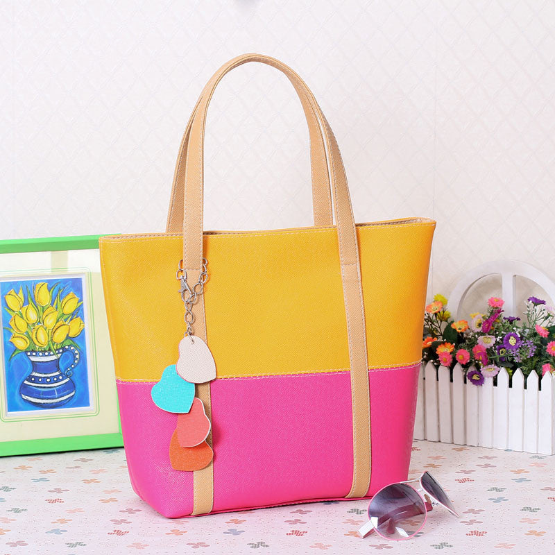 Sweet Blend Candy Color Fashion Women Leather Handbags Shoulder Bag Sac A Main Marques Bolsos Mujer 803bag-Dollar Bargains Online Shopping Australia