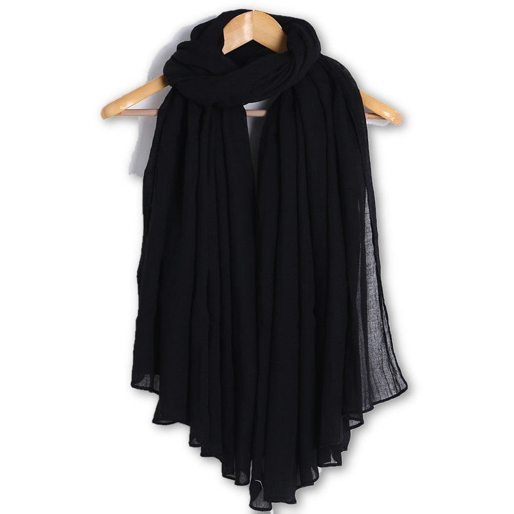 Fashion Women Cotton Scarves Soft Ladies Scarf Shawls Female Wraps pashmina hijab scarf muslim for women-Dollar Bargains Online Shopping Australia