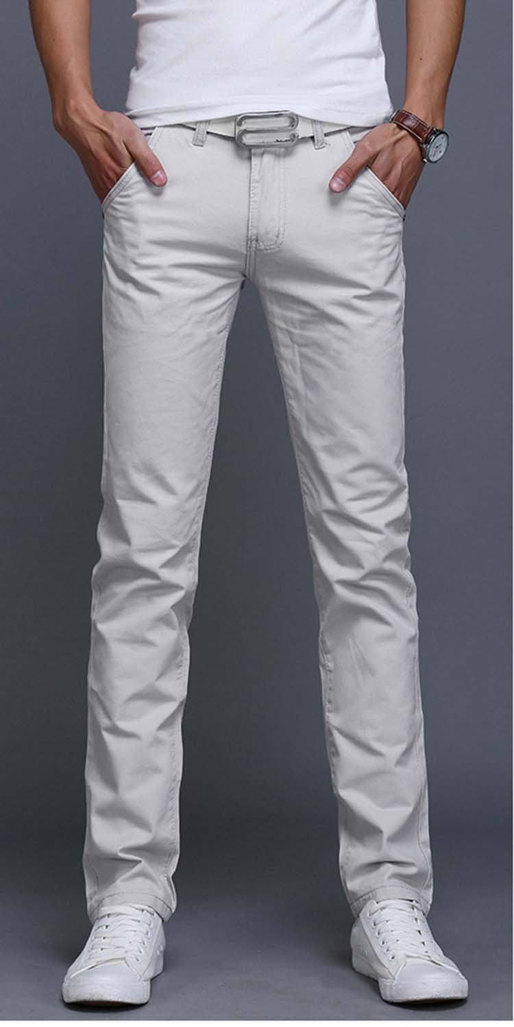 9 colors summer autumn fashion business or casual style pants men slim straight casual long pants fashion multicolor men pants-Dollar Bargains Online Shopping Australia