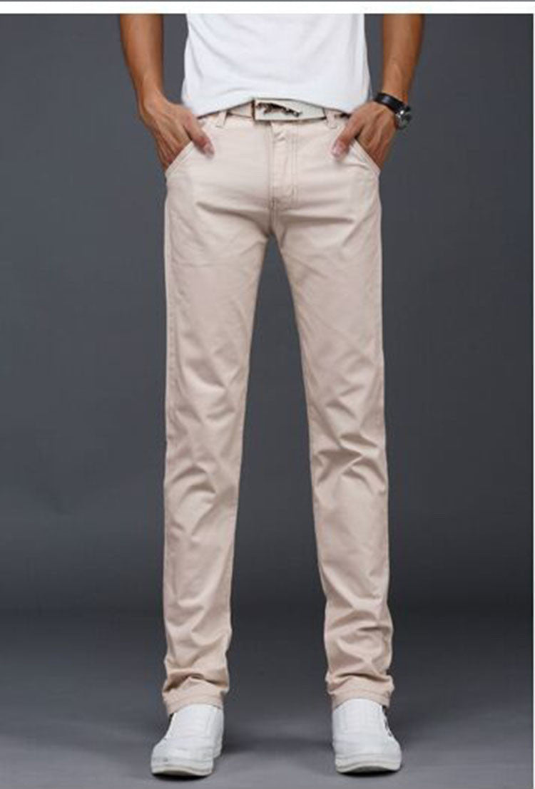 9 colors summer autumn fashion business or casual style pants men slim straight casual long pants fashion multicolor men pants-Dollar Bargains Online Shopping Australia