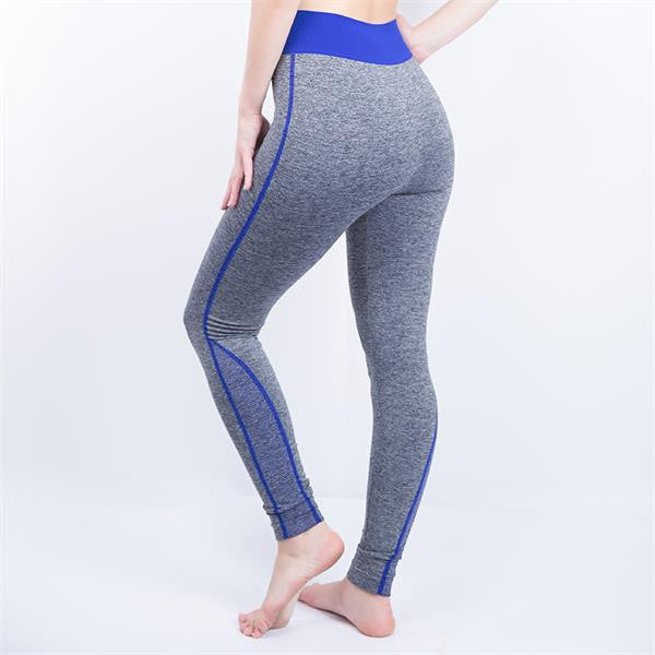 Women Sexy Cropped Leggings High Waist Elastic Wicking Force Exercise Female Elastic Stretchy Leggings Slim Trousers 34 C-Dollar Bargains Online Shopping Australia