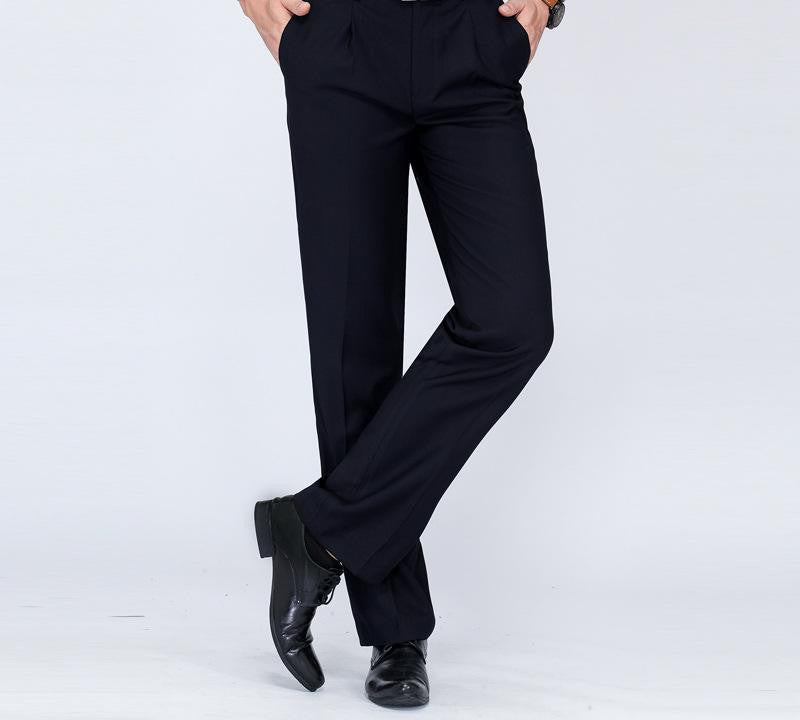 Casual Formal Wedding Men Suit Pants Fashion Slim Fit Brand Black Business Formal Pants Party Dress Trousers Pantalones Hombre-Dollar Bargains Online Shopping Australia