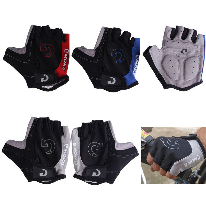 Cool Unisex Cycling Gloves Men Sports Half Finger Anti Slip Gel Pad Motorcycle MTB Road Bike Gloves S-XL 3 Colors Bicycle Gloves-Dollar Bargains Online Shopping Australia
